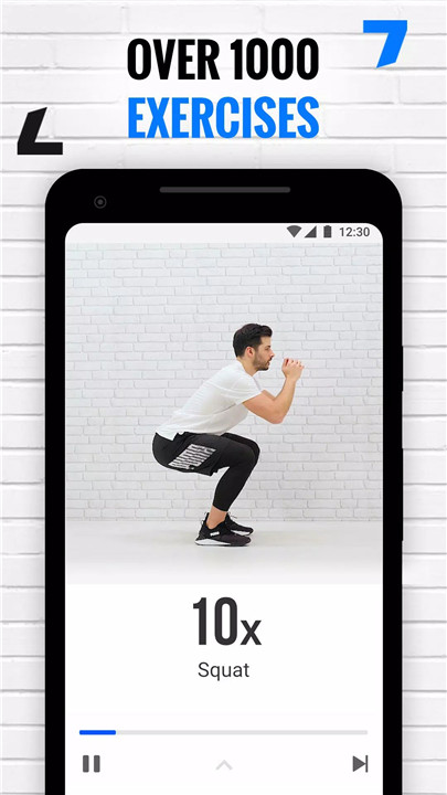 FizzUp - Fitness Workouts screenshot