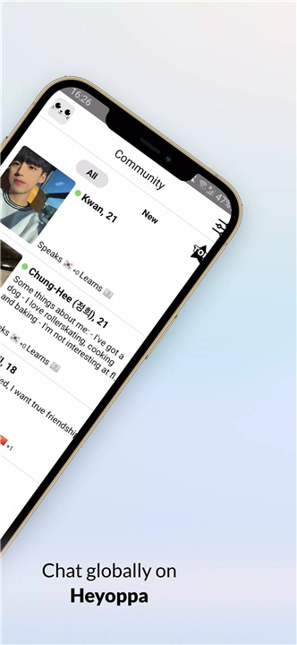 Heyoppa - Make Korean Friends screenshot