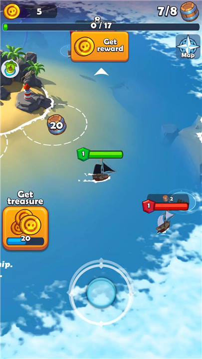 Pirate Raid - Caribbean Battle screenshot