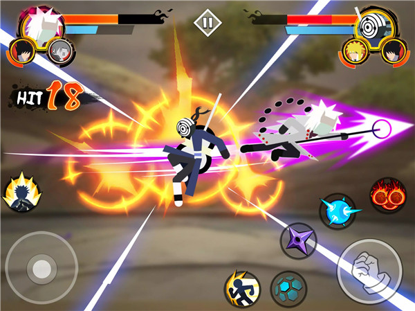 Stick Ninja - 3v3 Battle screenshot