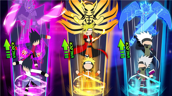 Stick Ninja - 3v3 Battle screenshot