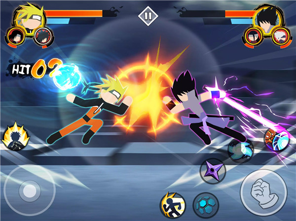 Stick Ninja - 3v3 Battle screenshot