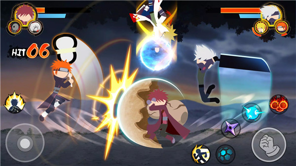 Stick Ninja - 3v3 Battle screenshot