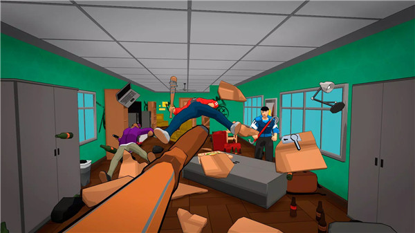 Anger Foot 3D screenshot