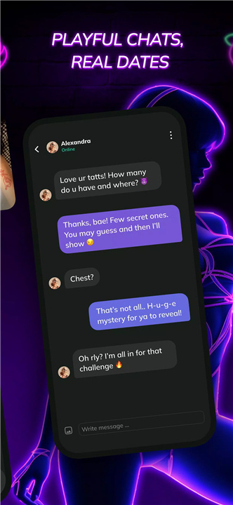 Flirtini - Chat, Flirt, Date screenshot