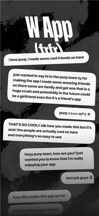 purp - Make new friends screenshot