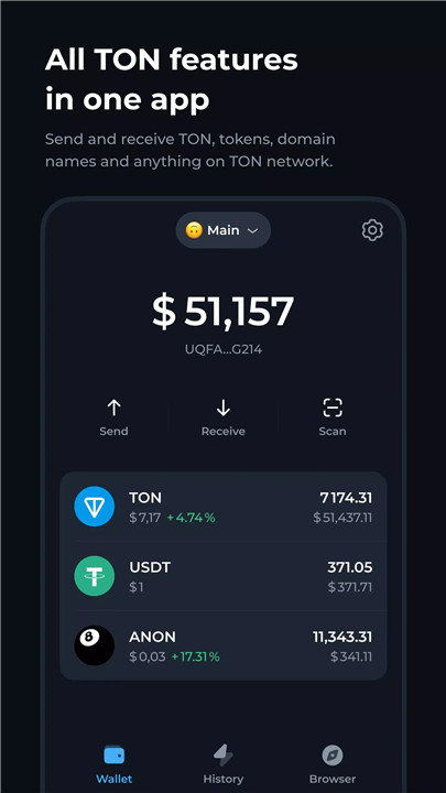 Tonkeeper — TON Wallet screenshot