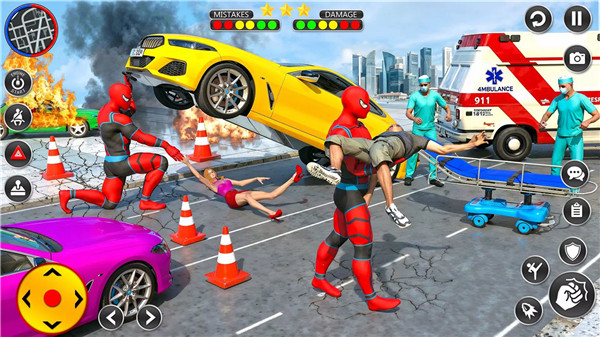 Spider Rope Hero Spider Games screenshot