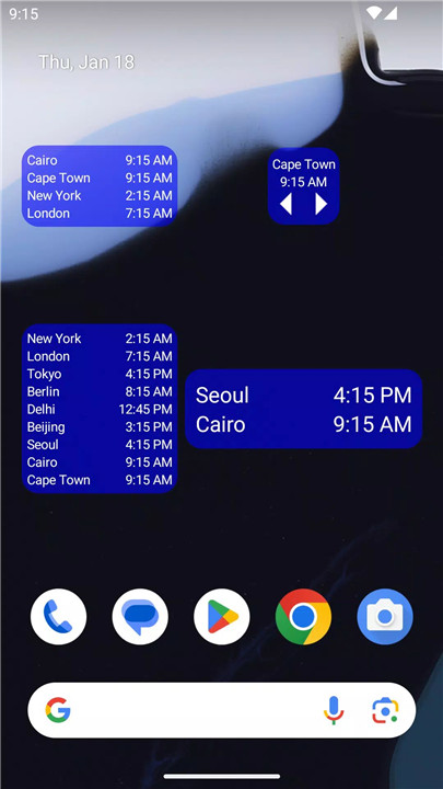 World Clock & Widget screenshot