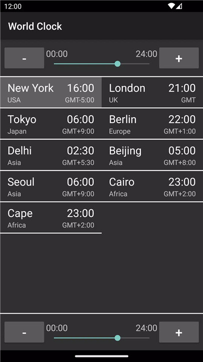 World Clock & Widget screenshot