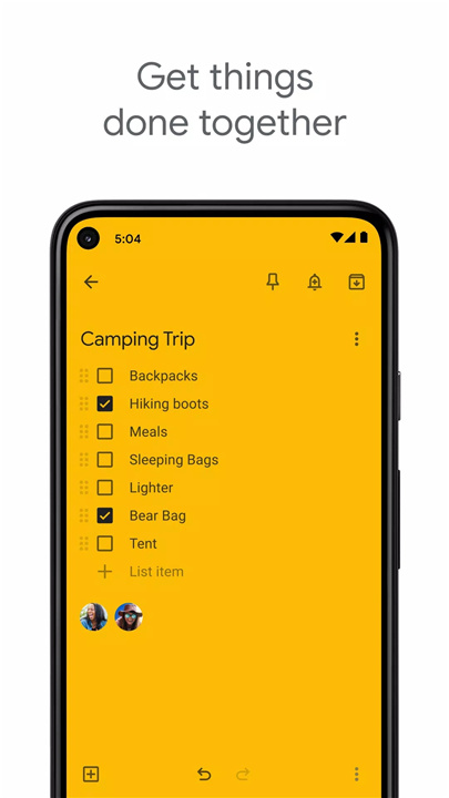 Google Keep - 记事和清单 screenshot