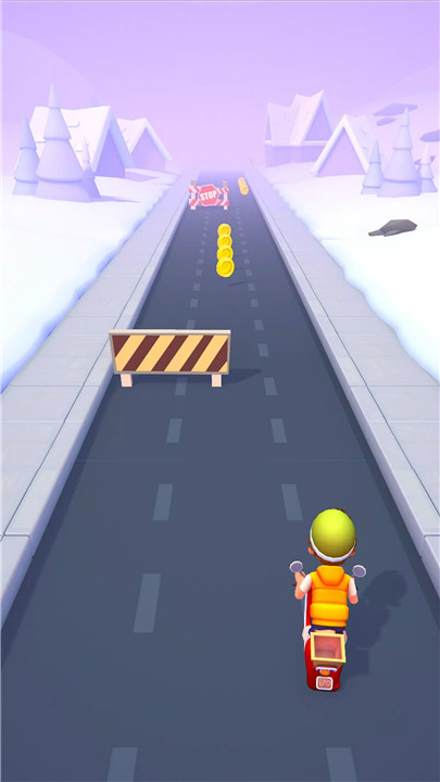 Paper Boy Race screenshot