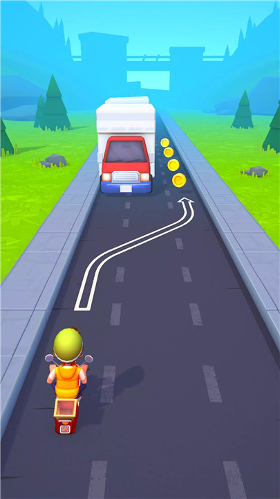 Paper Boy Race screenshot