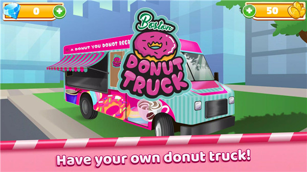 Boston Donut Truck: Food Game screenshot