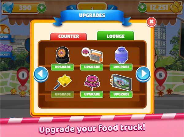 Boston Donut Truck: Food Game screenshot