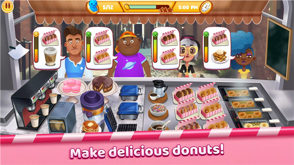 Boston Donut Truck: Food Game screenshot