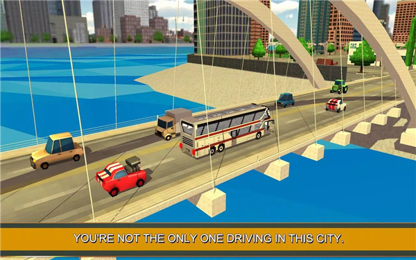 Coach Bus Simulator Craft screenshot