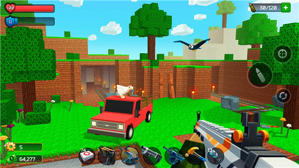 Pixel Combat: Zombies Strike screenshot