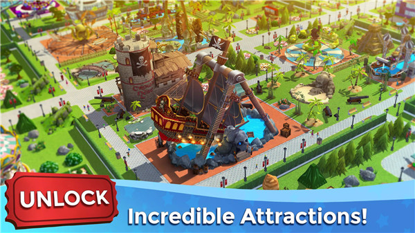 RollerCoaster Tycoon Touch screenshot