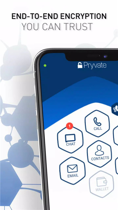 Pryvate Messenger screenshot