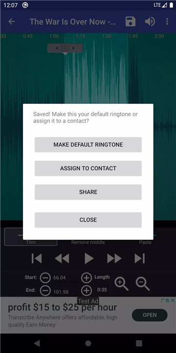 Ringtone Maker screenshot