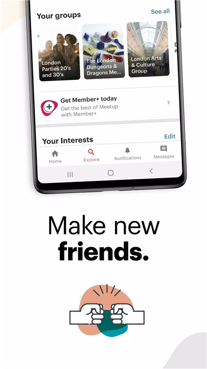 Meetup: Social Events & Groups screenshot