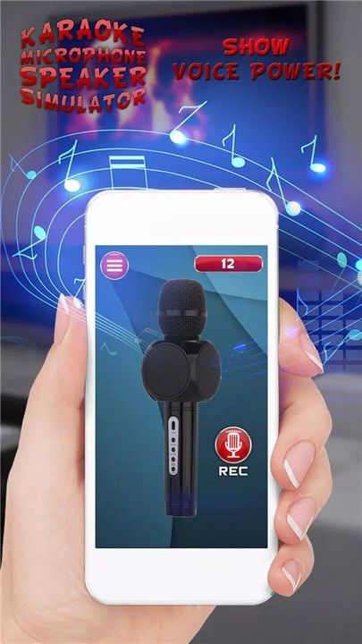 Karaoke Microphone Speaker Sim screenshot