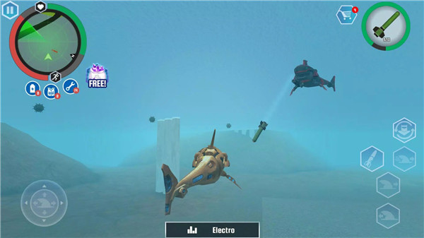 Robot Shark screenshot