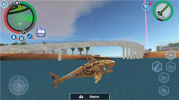 Robot Shark screenshot