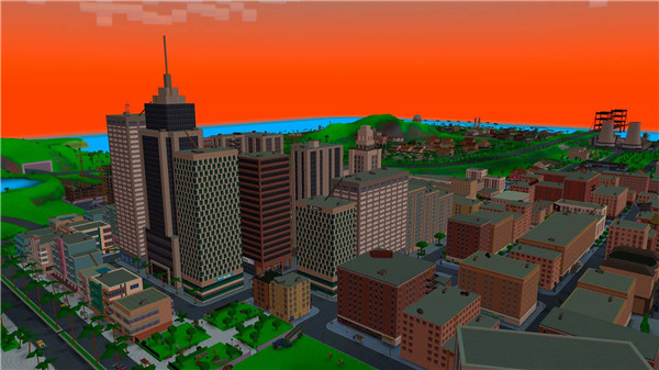 Block City Wars: Vice World 3d screenshot