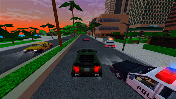 Block City Wars: Vice World 3d screenshot