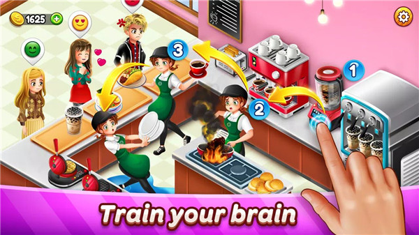 Cafe Panic: Cooking games screenshot