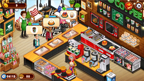 Cafe Panic: Cooking games screenshot