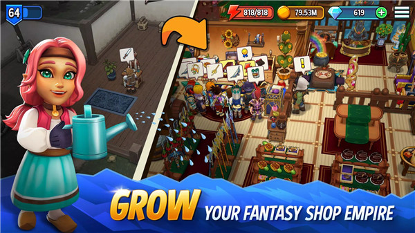 Shop Titans: Crafting Tycoon screenshot