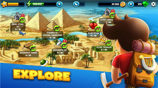 Diggys Adventure: Puzzle Tomb screenshot