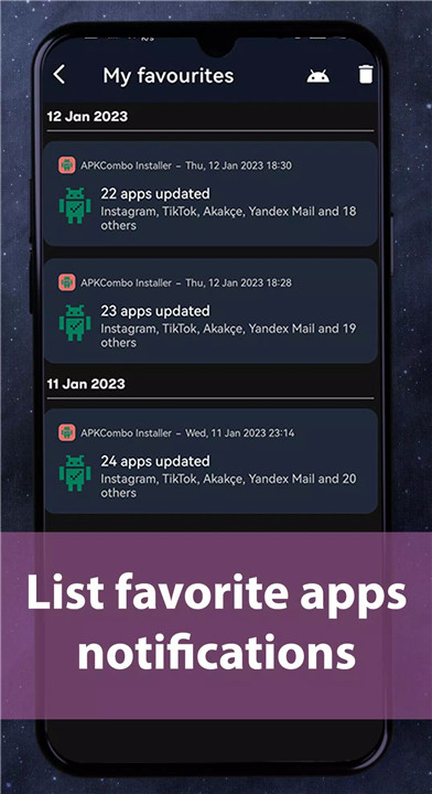 Notify - Messages Saver screenshot