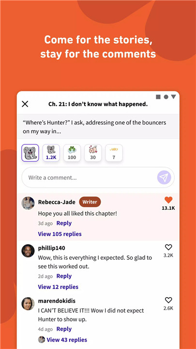 Wattpad Beta screenshot