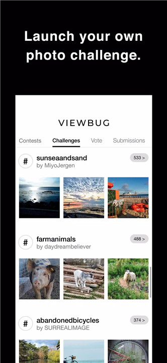 VIEWBUG - Photography screenshot