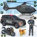 Police Plane Transporter Game