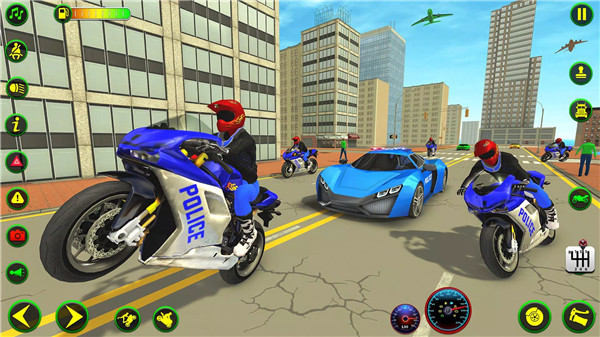 Police Plane Transporter Game screenshot