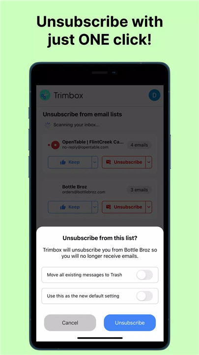 Trimbox screenshot