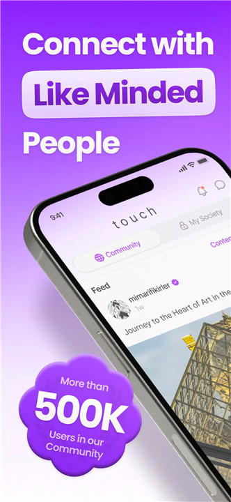 Touchapp - Meaningful Sharing screenshot