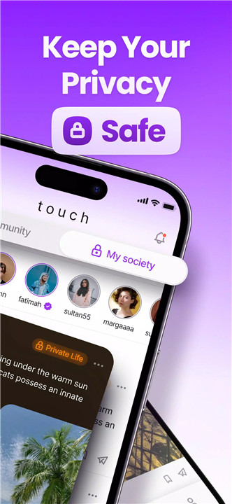 Touchapp - Meaningful Sharing screenshot