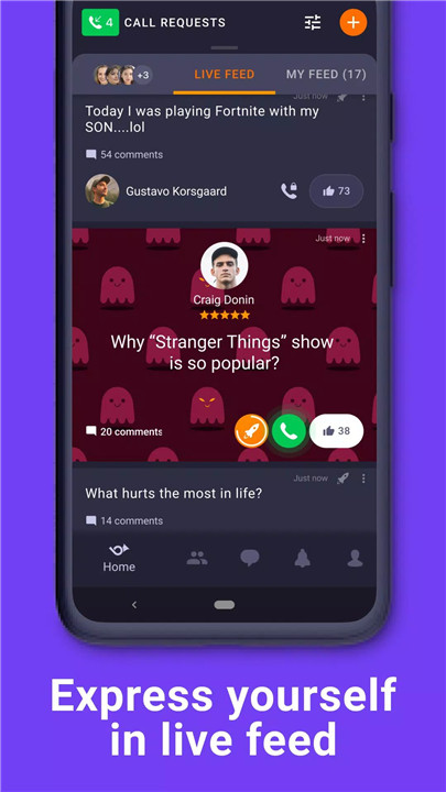 poqe - video chat screenshot