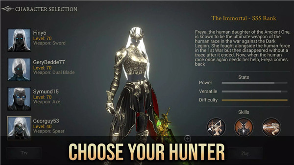 Demon Hunter: Premium screenshot