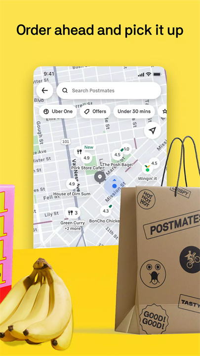 Postmates 送餐服务 screenshot