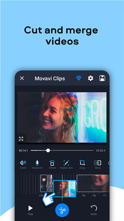 Movavi Clips screenshot