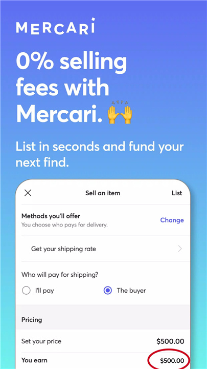 Mercari: Buy and Sell App screenshot