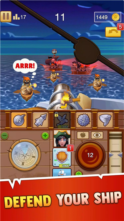 Pirate Bay - action shooter screenshot