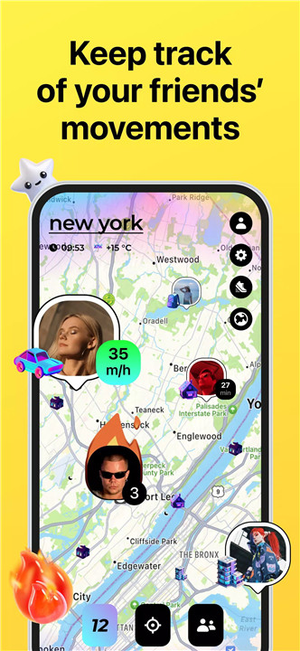 Blink - friends location screenshot